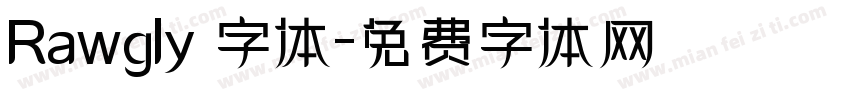 Rawgly 字体字体转换